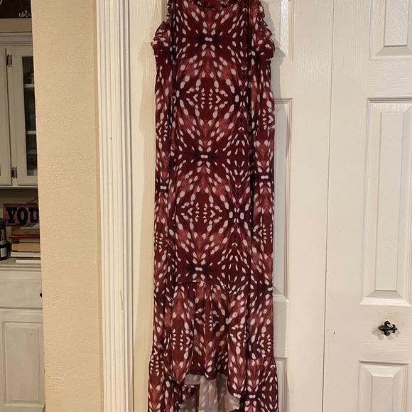 Summer Hi Low Ruffle Maxi - Picture 3 of 6